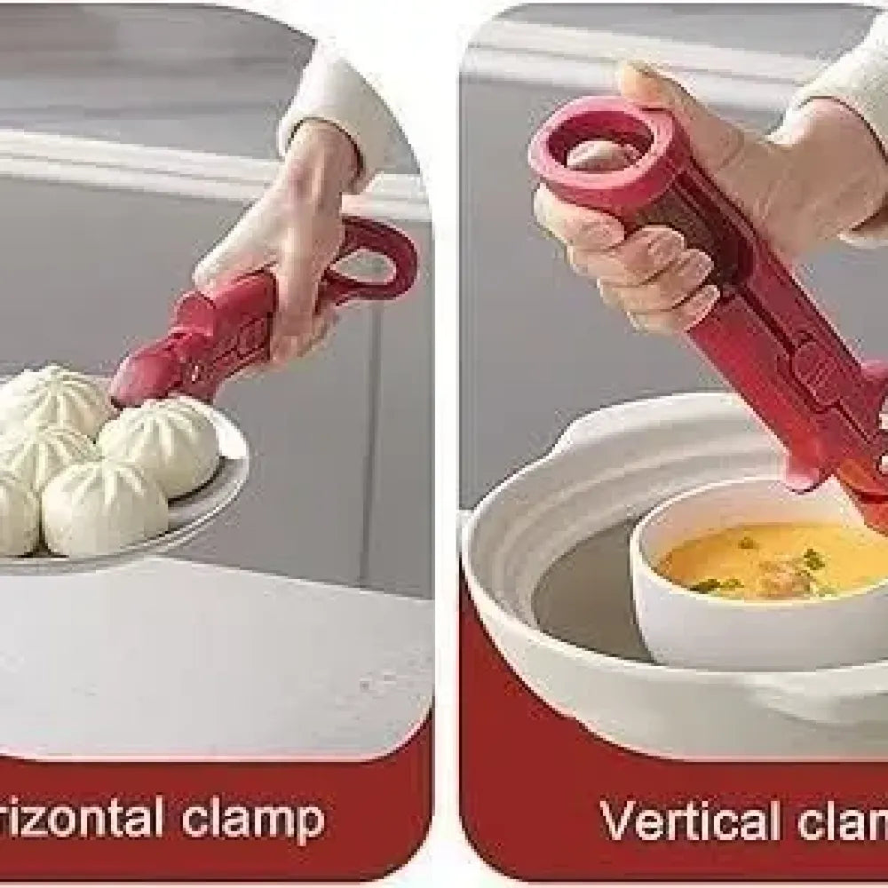 Anti-scalding pot pan gripper