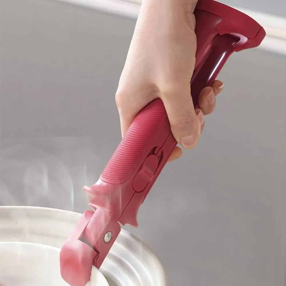 Anti-scalding pot pan gripper