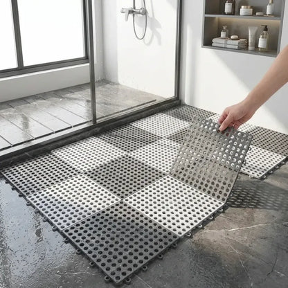 Anti slip bathroom tile mat – pack of 4
