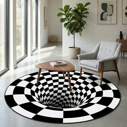 Anti-slip round dining mat
