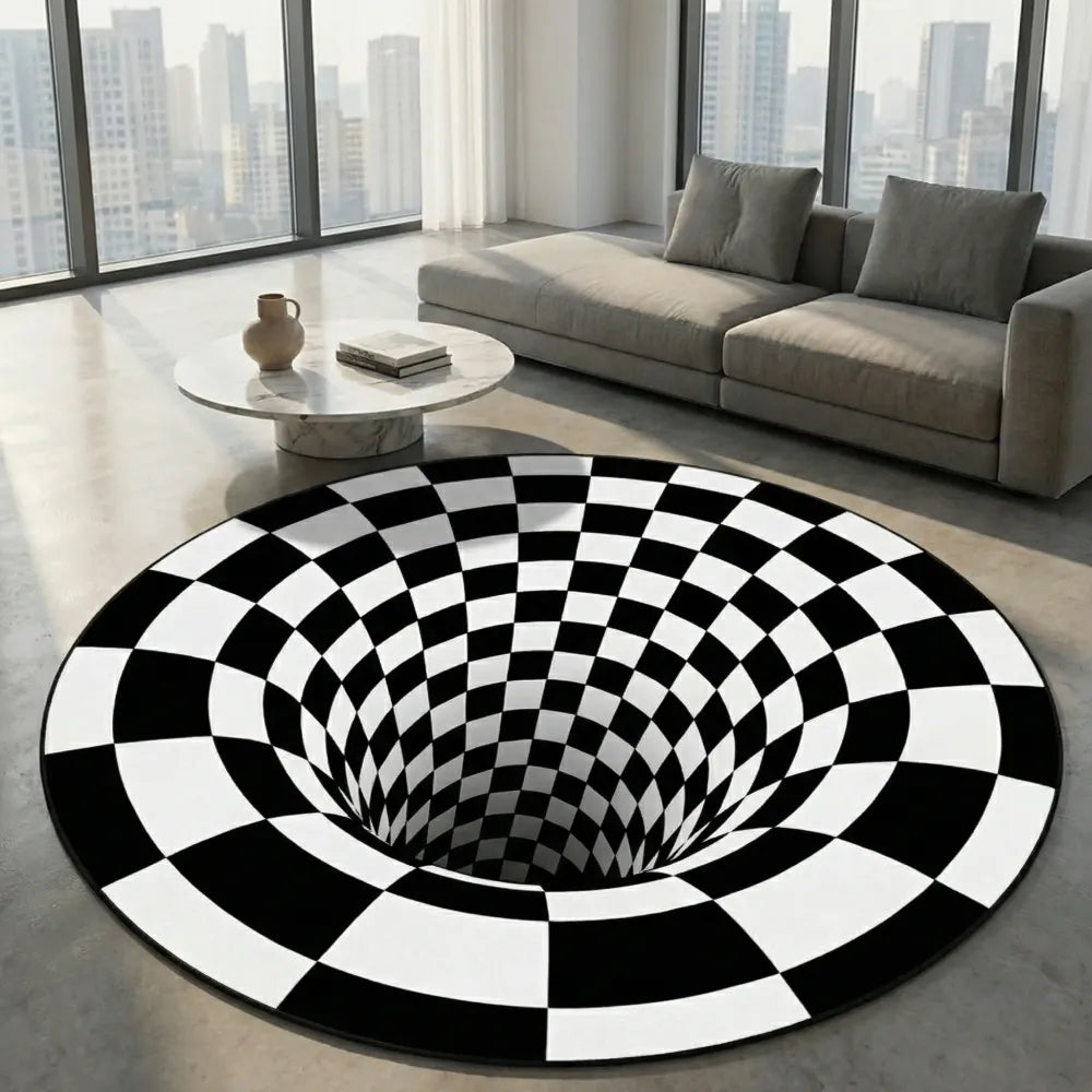 Anti-slip round dining mat