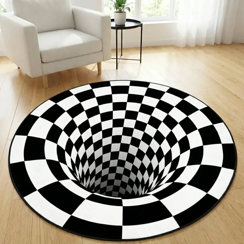 Anti-slip round dining mat