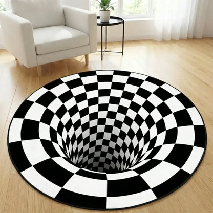 Anti-slip round dining mat