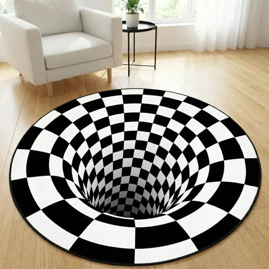 Anti-slip round dining mat