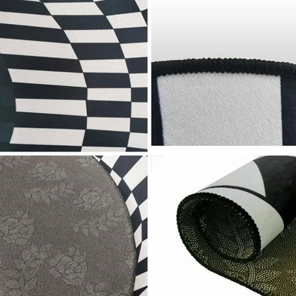 Anti-slip round dining mat