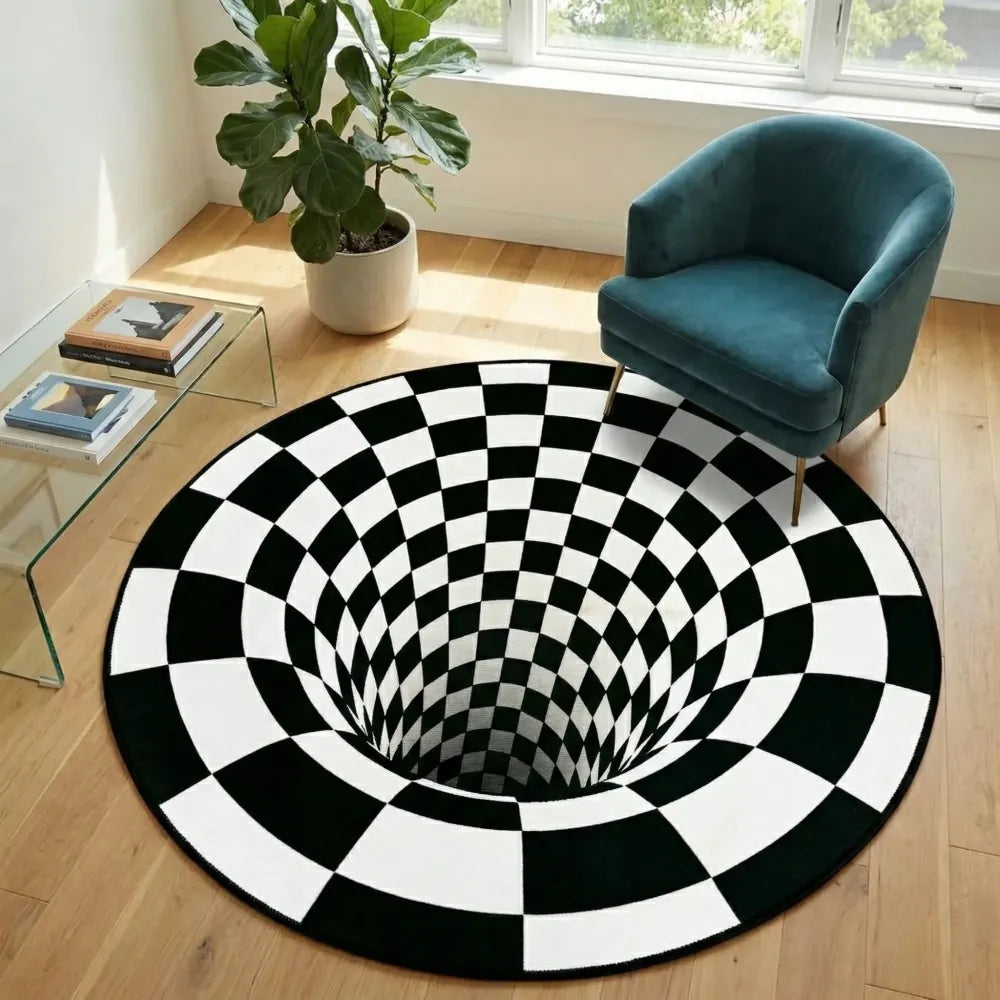 Anti-slip round dining mat