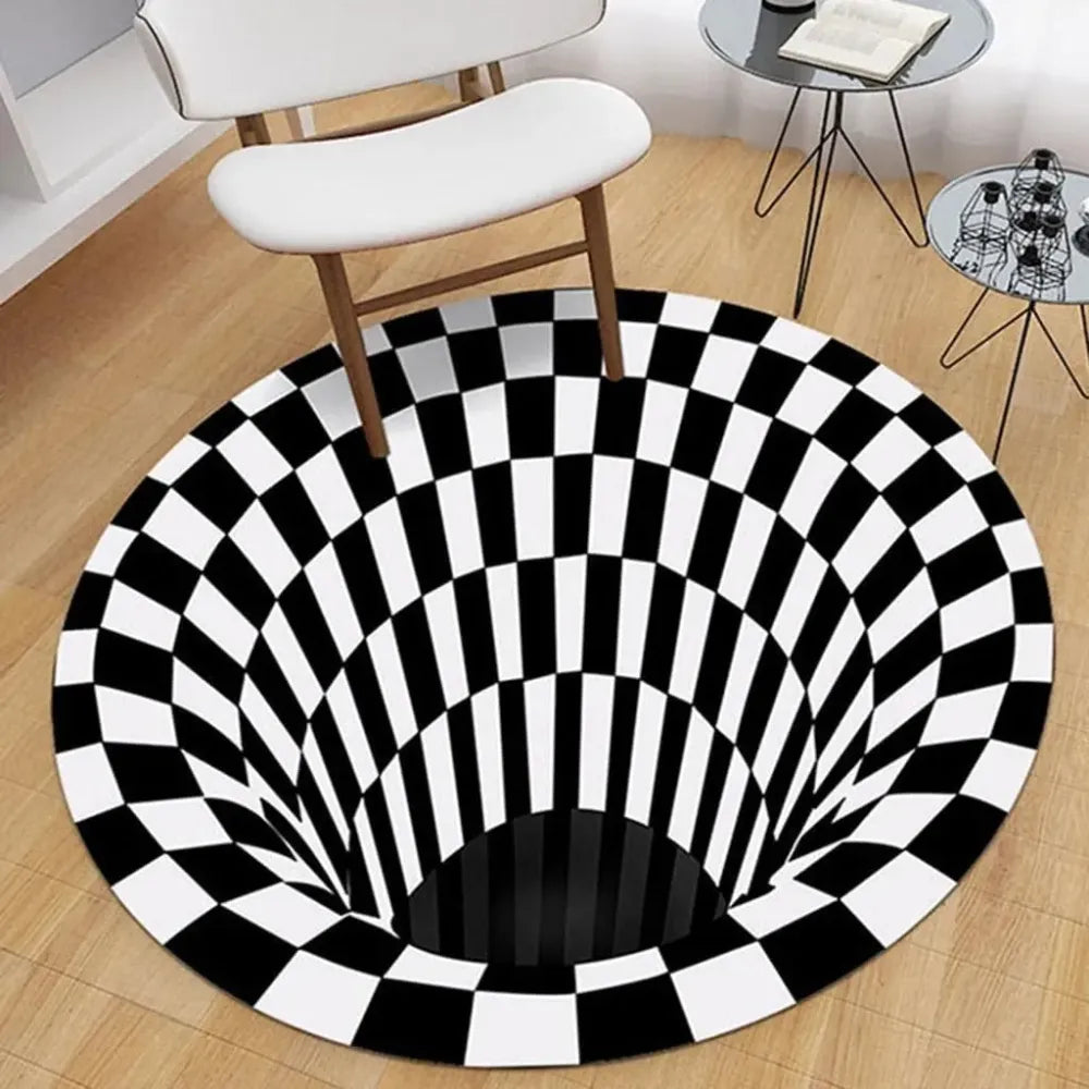 Anti-slip round dining mat