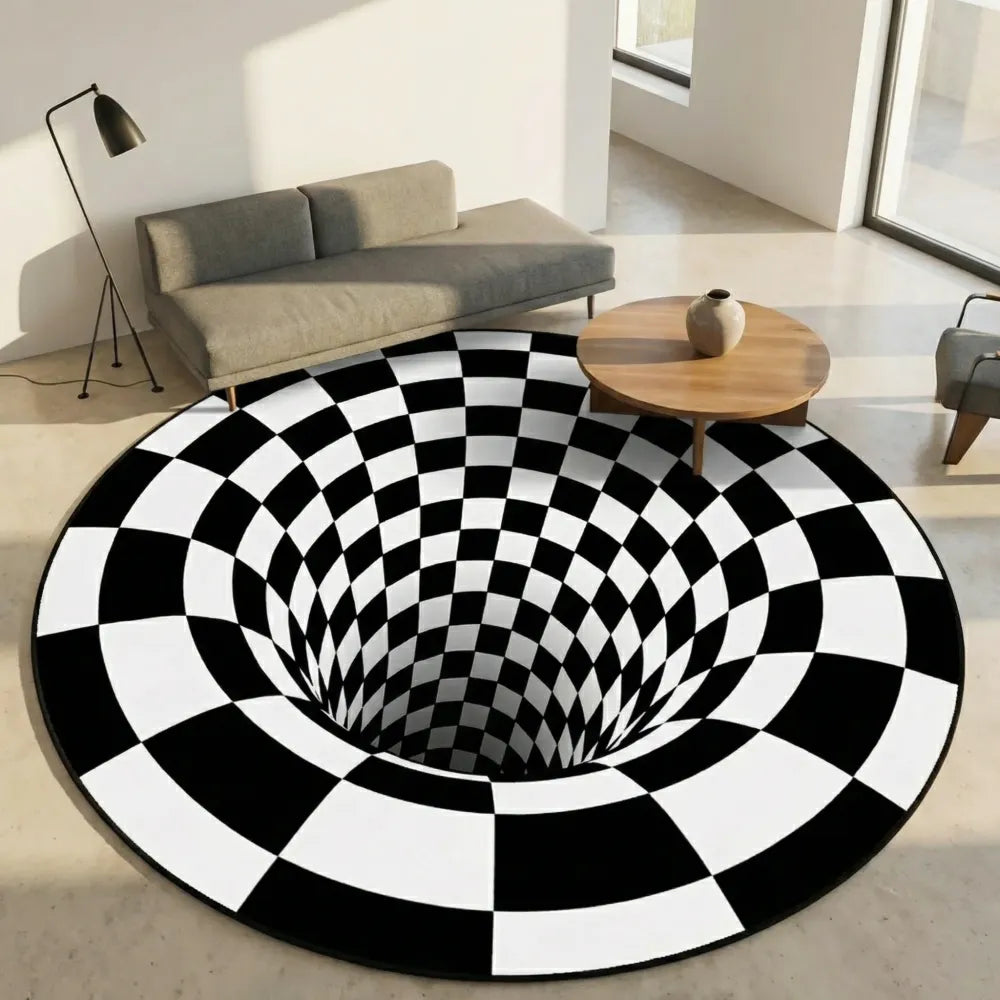 Anti-slip round dining mat