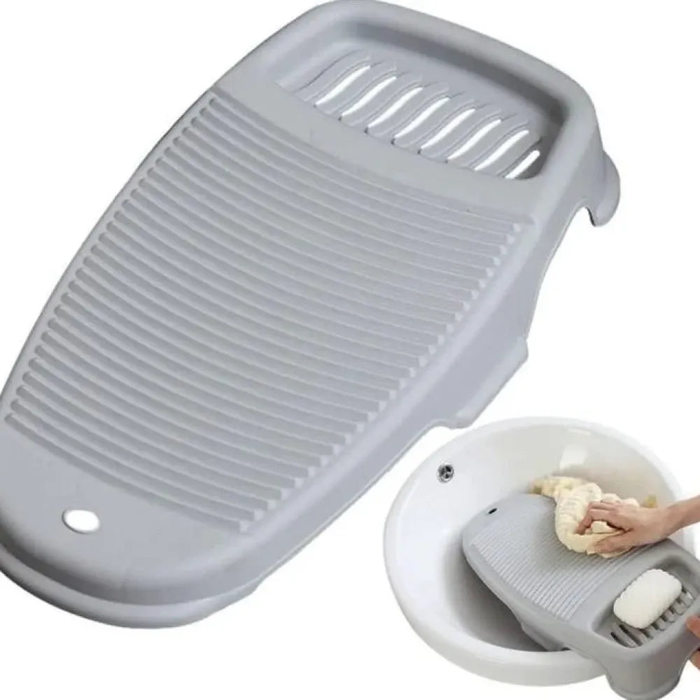 Anti-slip scrubbing washboard