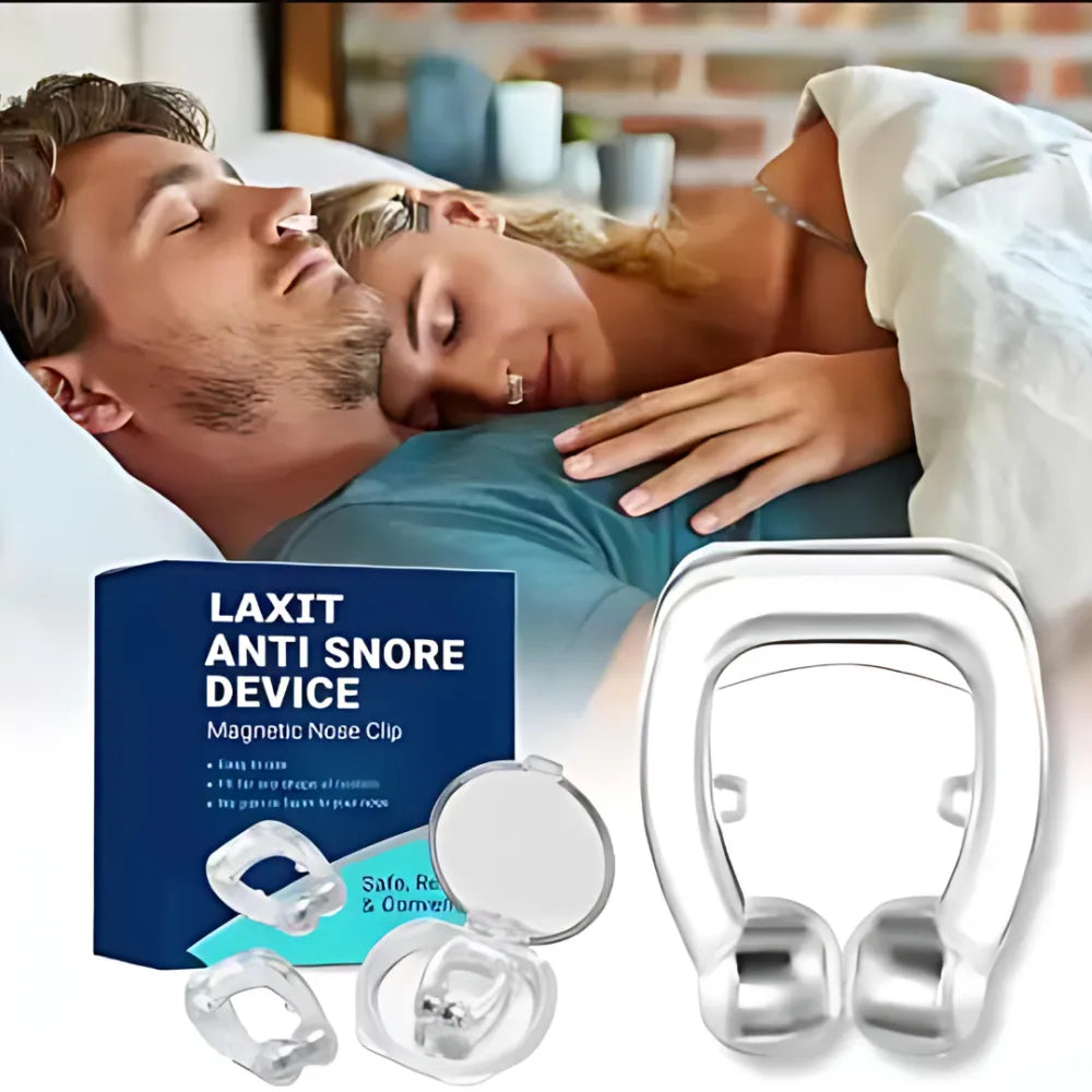 Anti-snore nose clip.