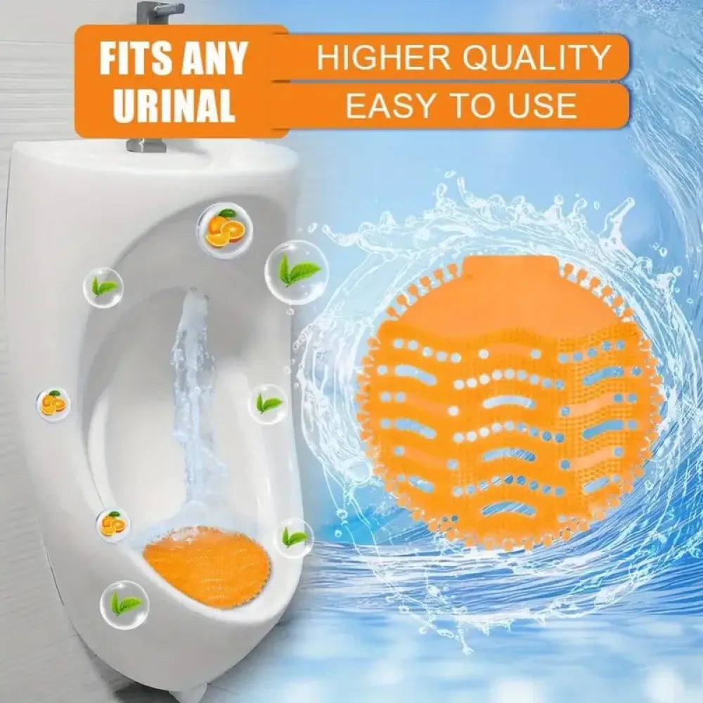 Anti-splash urinal screen mat