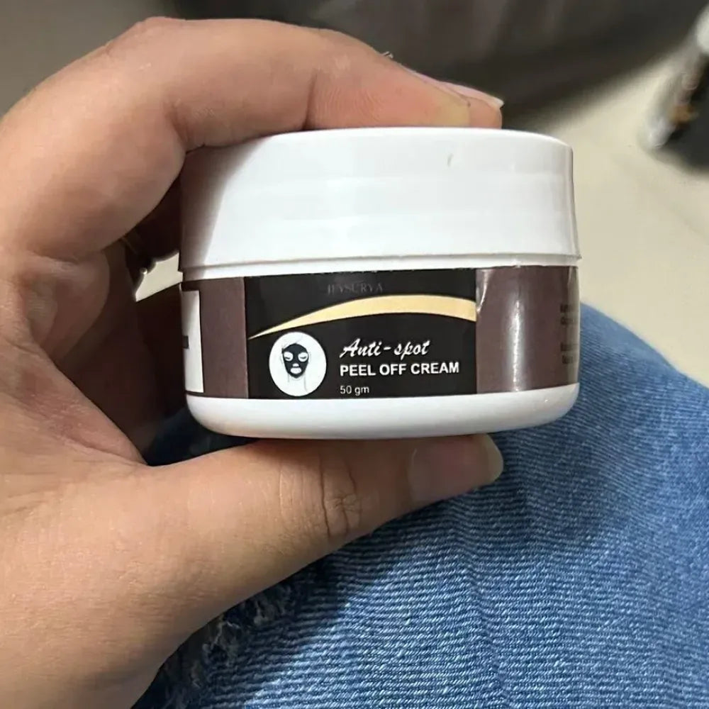 Anti-spot peel off cream