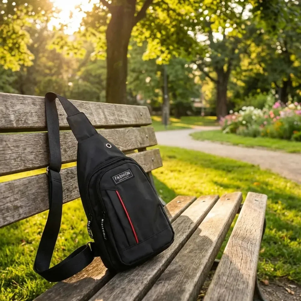 Anti-theft usb sling bag - travel