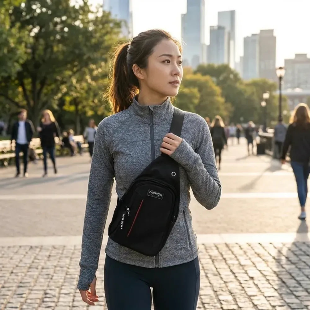 Anti-theft usb sling bag - travel