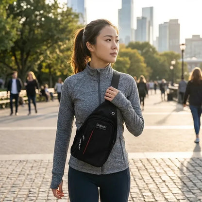 Anti-theft usb sling bag - travel