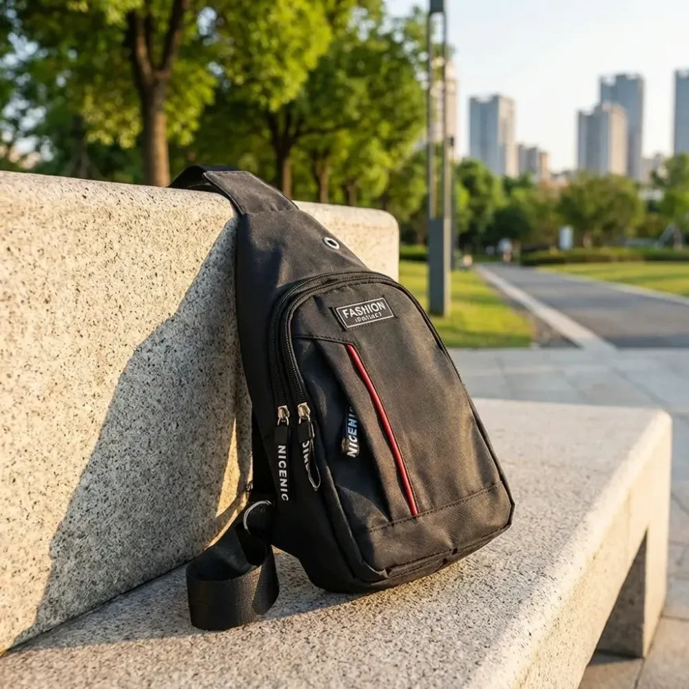 Anti-theft usb sling bag - travel