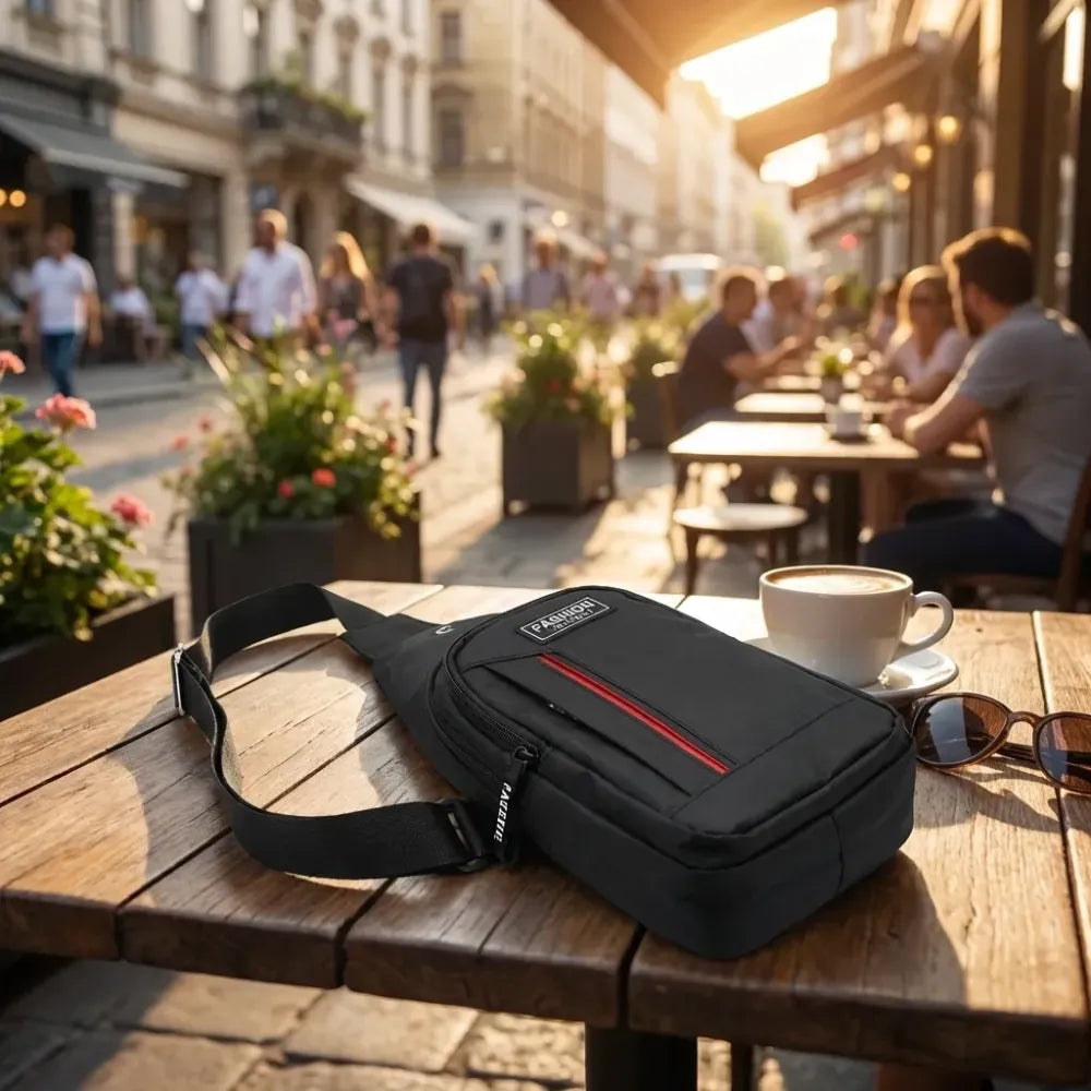 Anti-theft usb sling bag - travel