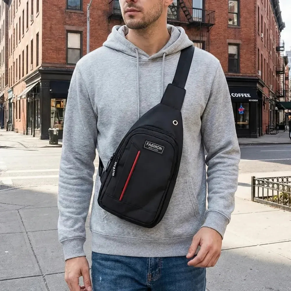Anti-theft usb sling bag - travel