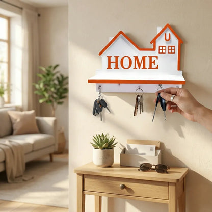 Antique key holder wall decor - home improvement