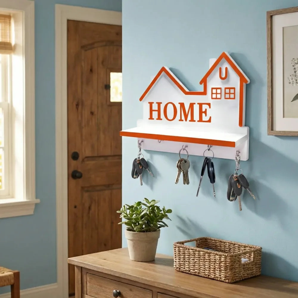 Antique key holder wall decor - home improvement