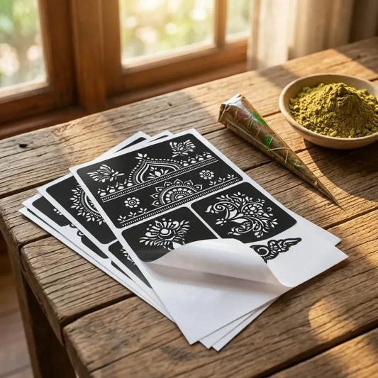 Apcute mehandi hands set