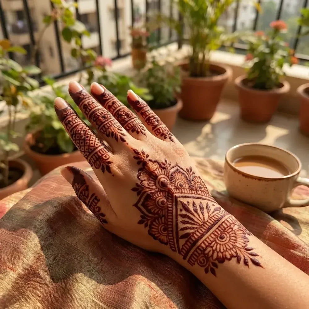 Apcute mehandi hands set