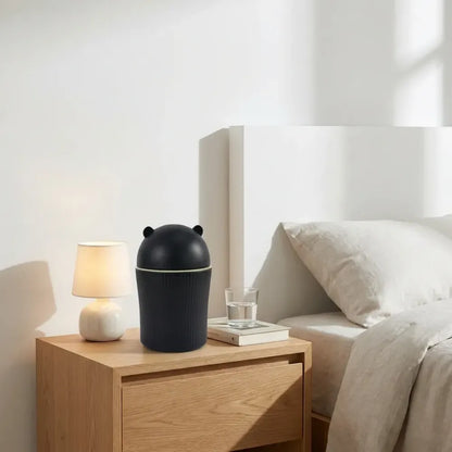 Apex mini tabletop dustbin (1 pc 1200 ml mix color) - home & kitchen