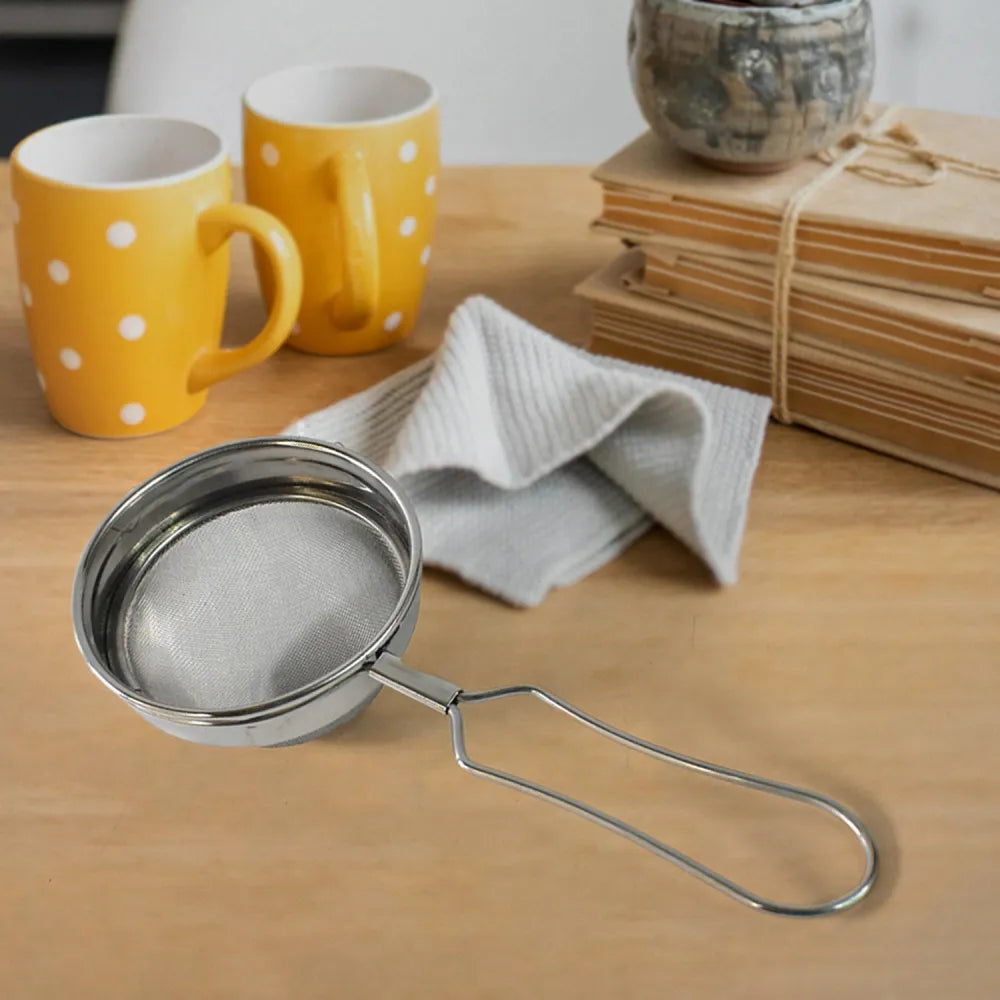 Apex morning stainless steel tea and coffee strainer - home & kitchen