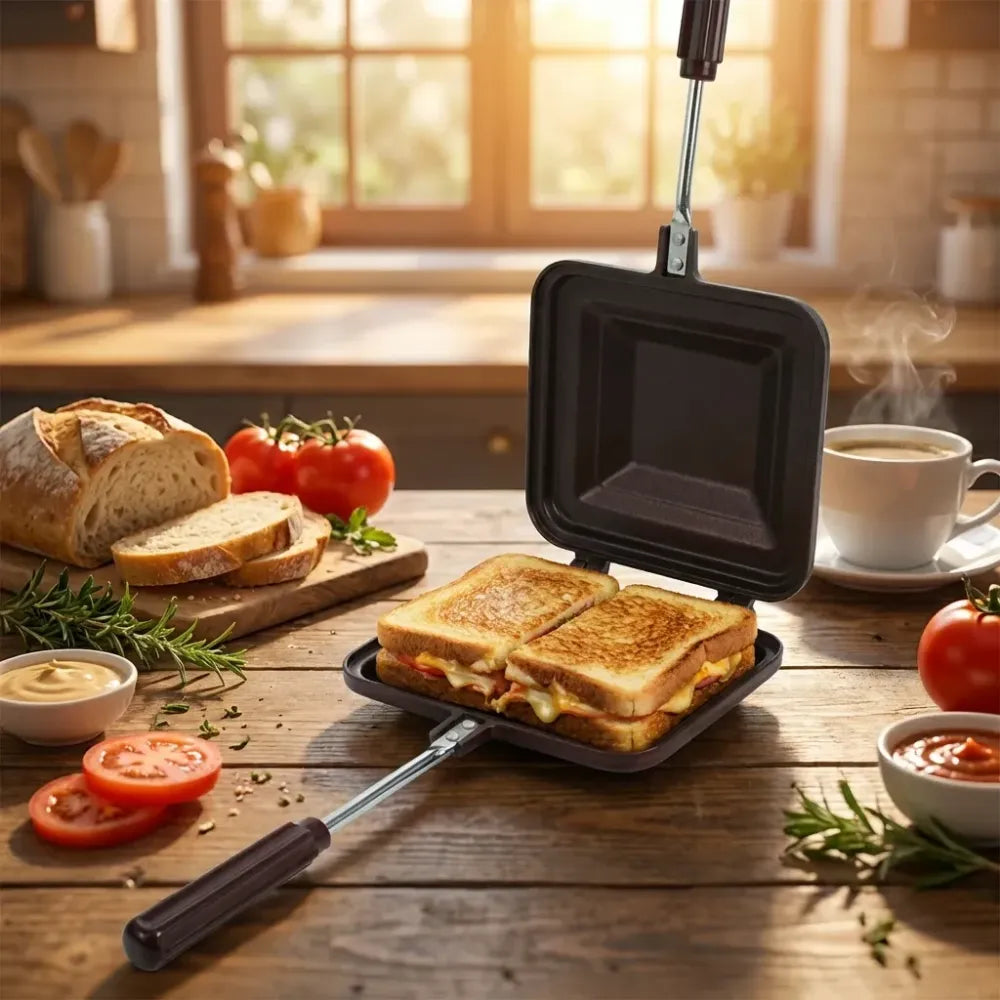 Apex regular non-stick flame-based sandwich toaster - home & kitchen