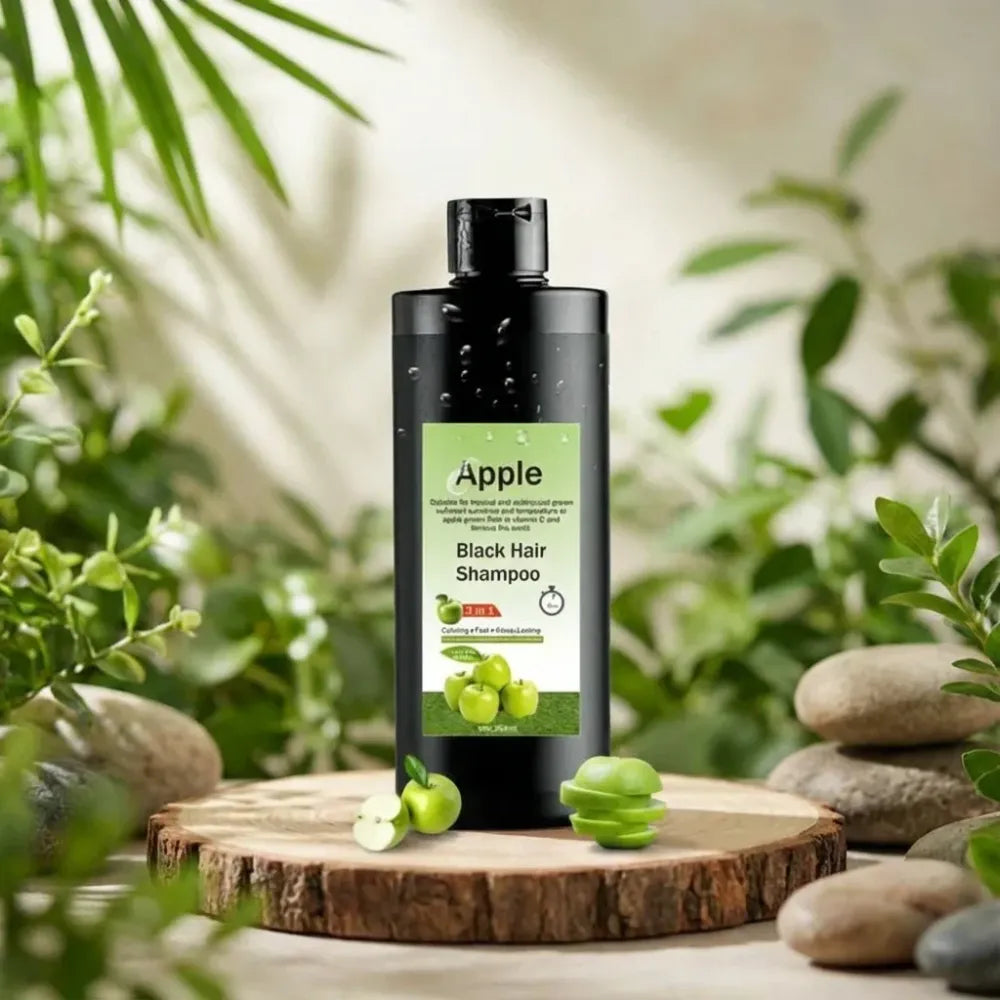 Apple black hair shampoo – 200ml