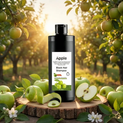 Apple black hair shampoo – 200ml