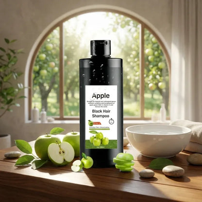 Apple black hair shampoo – 200ml