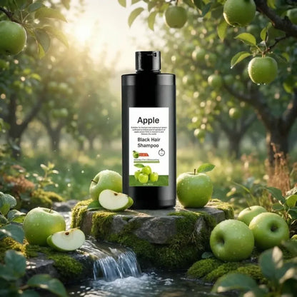 Apple black hair shampoo – 200ml