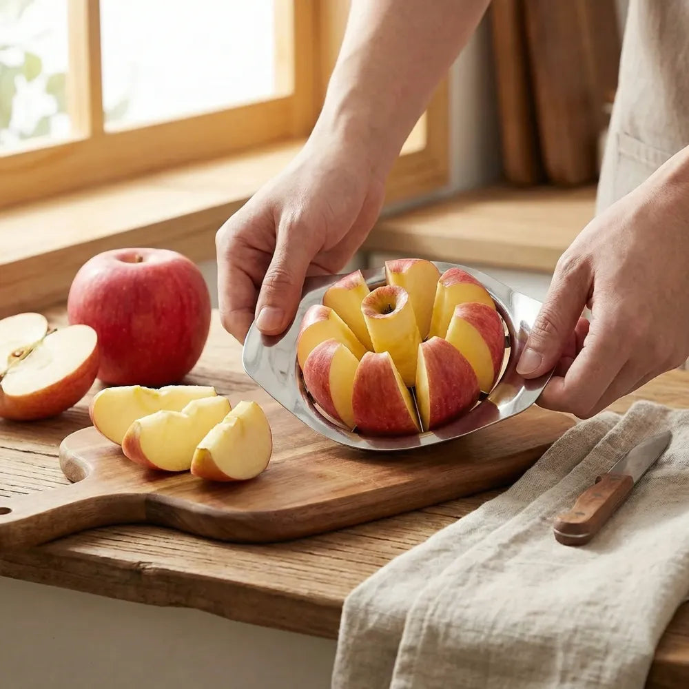 Apple cutter with 8 blades - home & kitchen