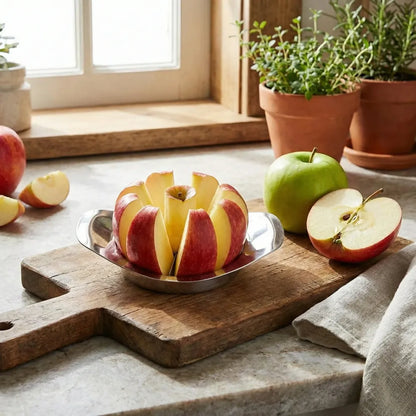 Apple cutter with 8 blades - home & kitchen