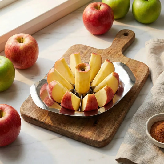 Apple cutter with 8 blades - home & kitchen