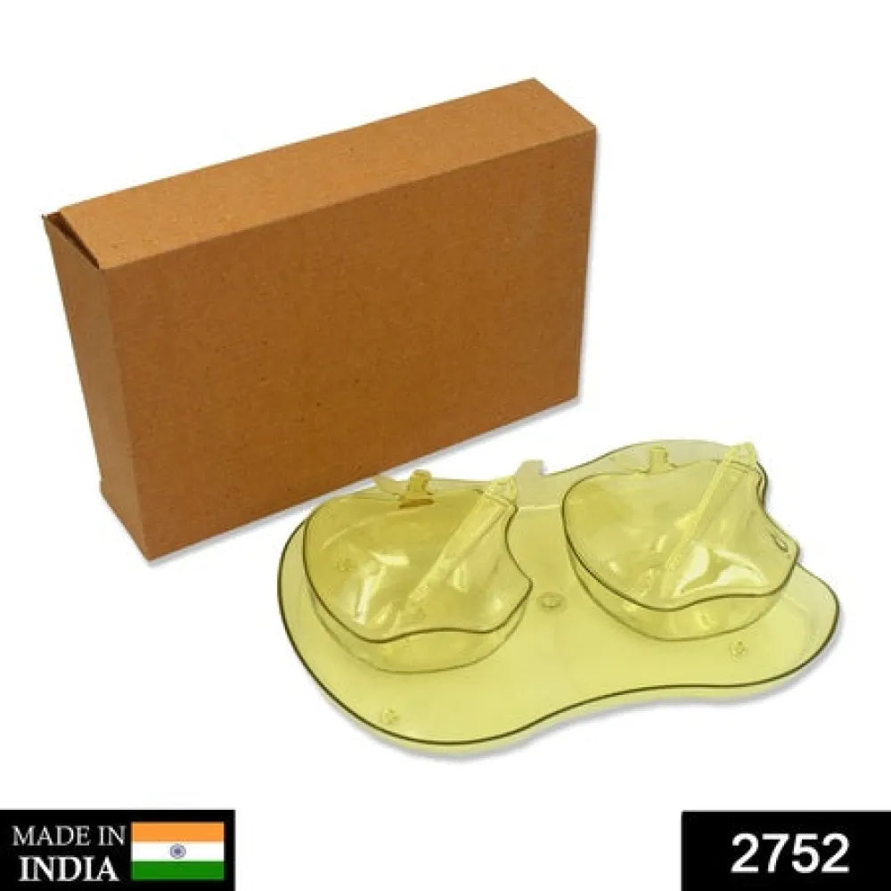 Apple-shaped serving tray bowl - home & kitchen