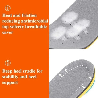 Arch support shoe insoles