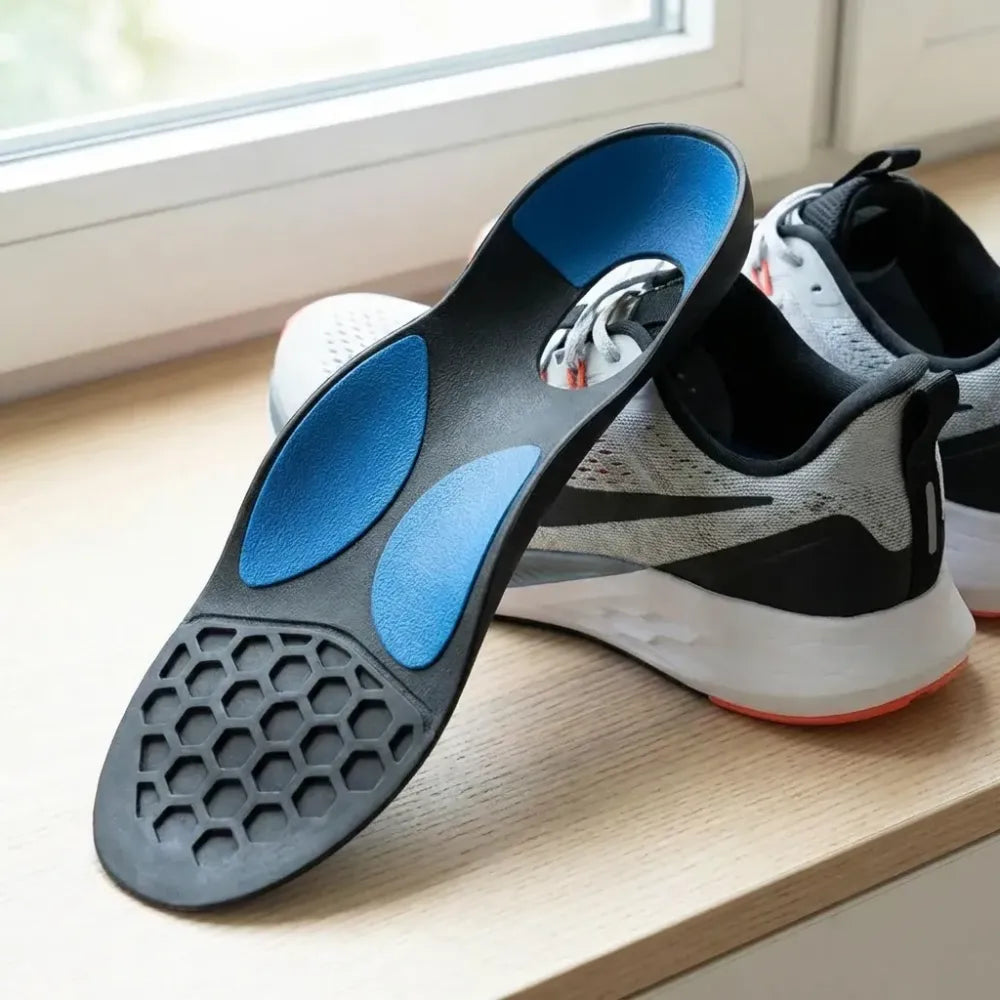 Arch support silicone insoles