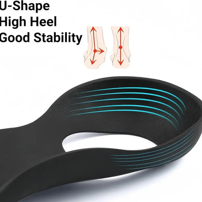 Arch support silicone insoles