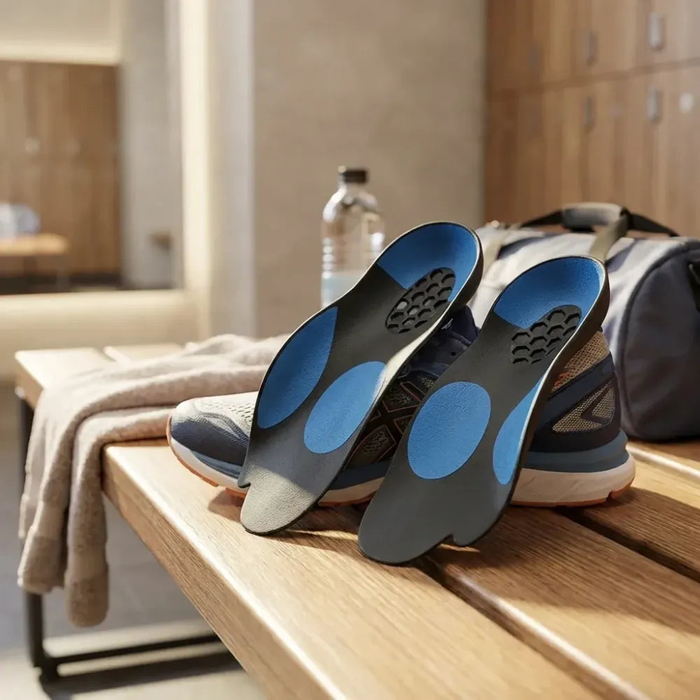 Arch support silicone insoles