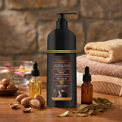 Argan hair color shampoo – 600ml (pack of 2)