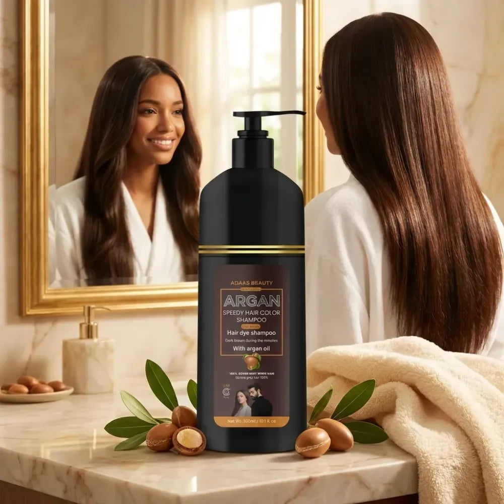 Argan hair color shampoo – 600ml (pack of 2)