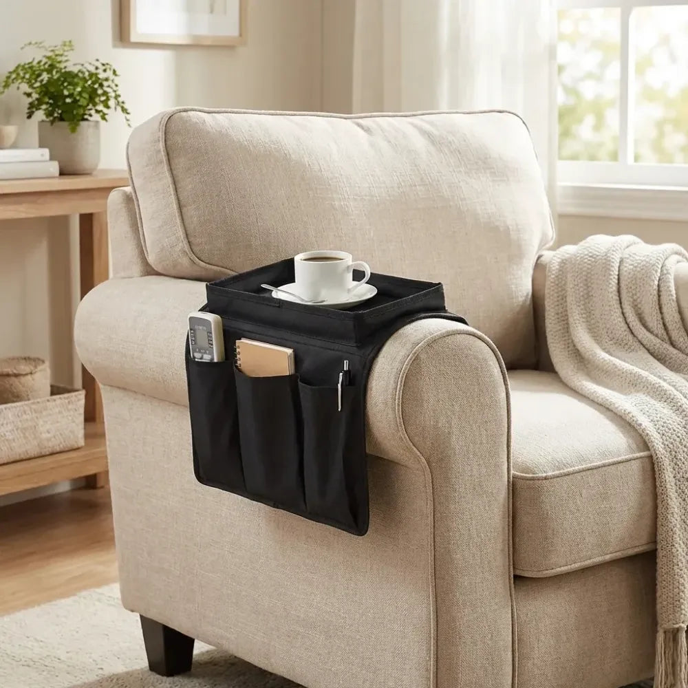 Armrest hanging storage organizer - home improvement