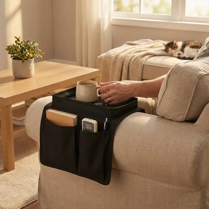Armrest hanging storage organizer - home improvement