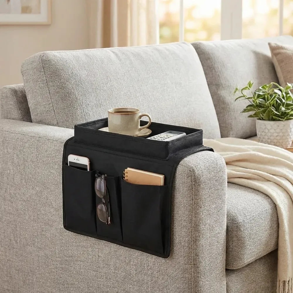 Armrest hanging storage organizer - home improvement