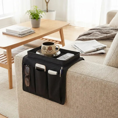 Armrest hanging storage organizer - home improvement