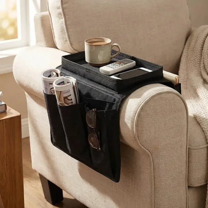 Armrest hanging storage organizer - home improvement