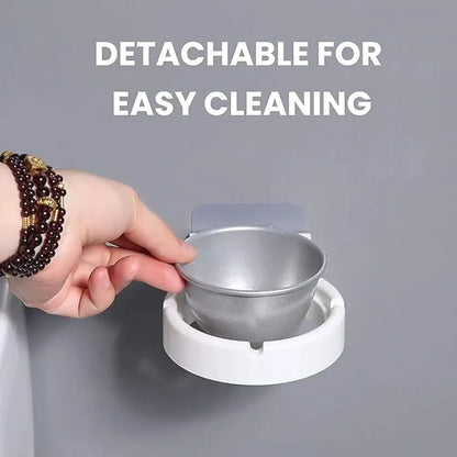 Ashtray with lighter holder