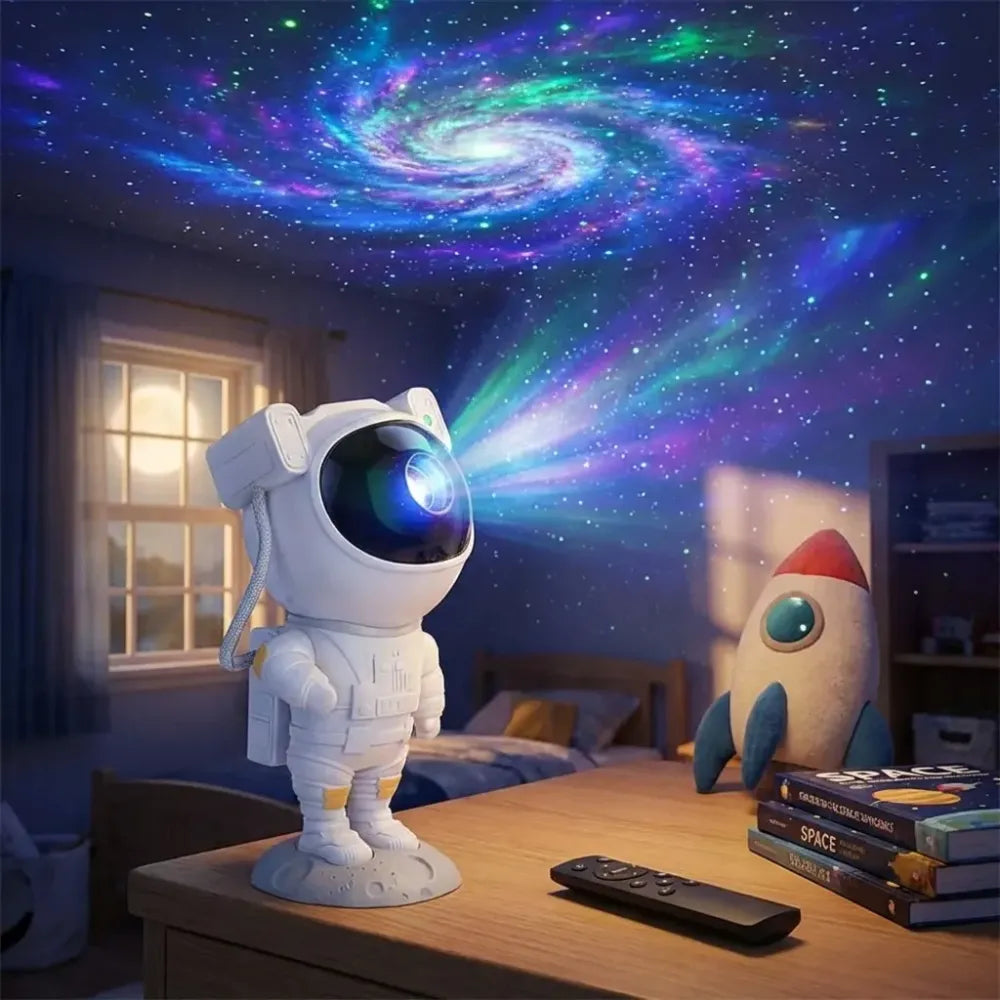 Astronaut galaxy projector
